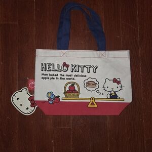 Hello Kitty Canvas Tote Bag